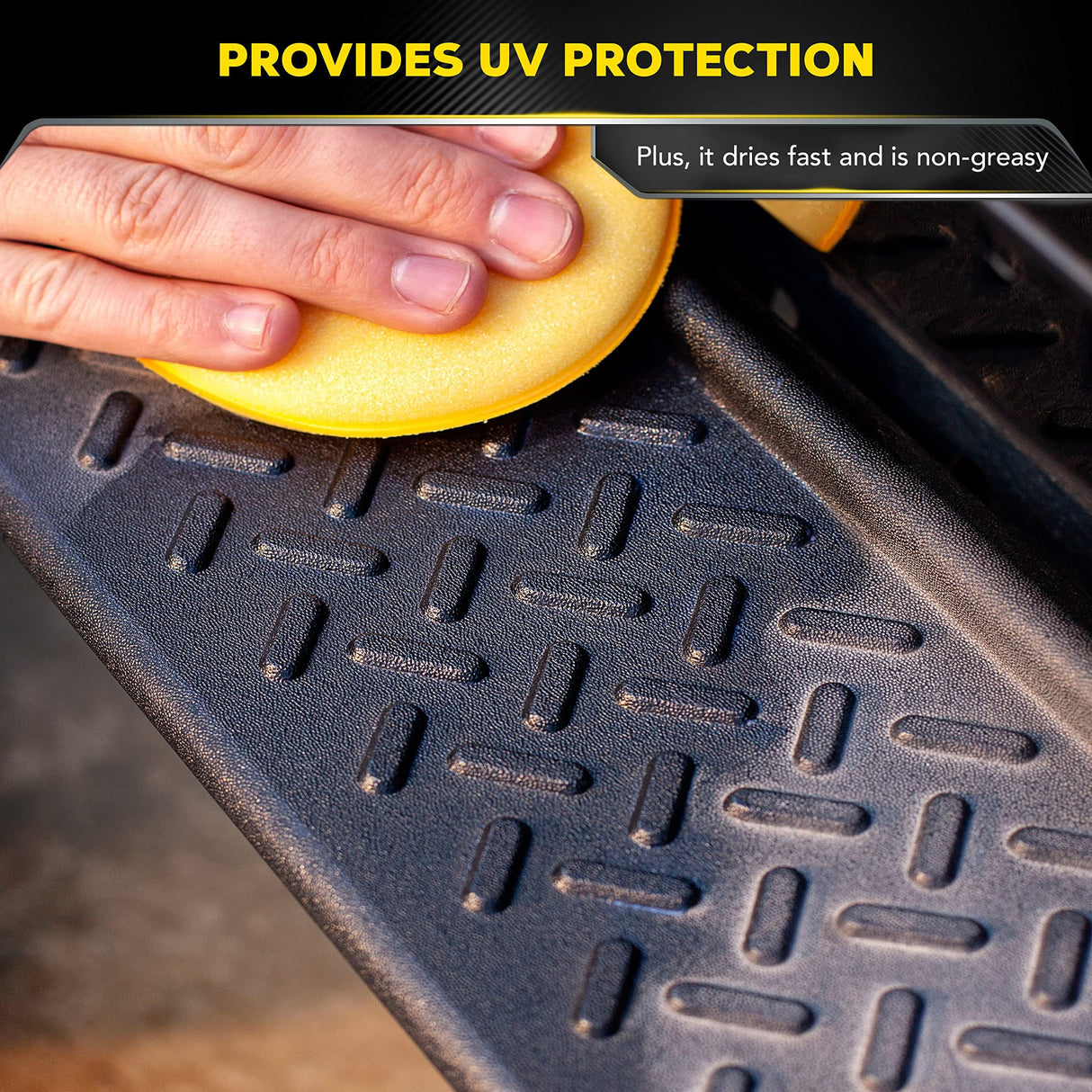 ماجوايرز ألتيميت بلاك - مرمم البلاستيك والفينيل بتقنية النانو بوليمر لحماية طويلة الأمد - ٣٥٥ مل