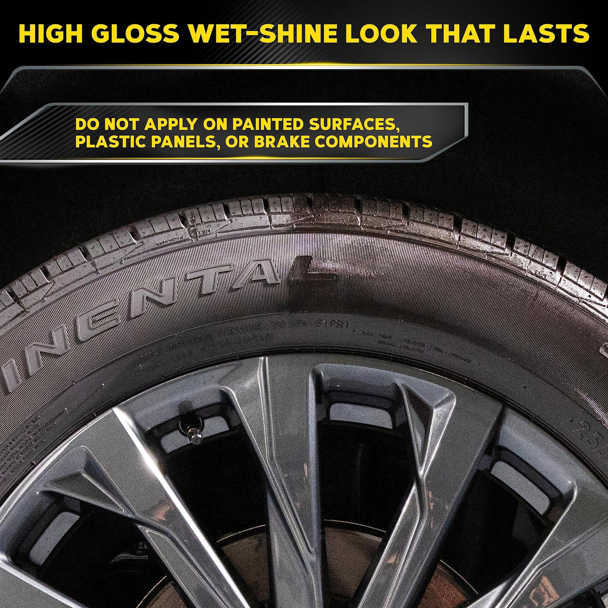 ماجوايرز هوت شاين – سبراي منظف لإطارات السيارات لإزالة الأوساخ وتجديد اللون الأسود – ٧٠٩ مل