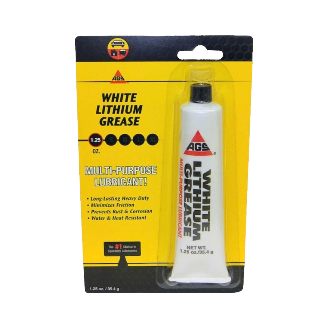 AGS White Lithium Grease – 1.25 oz