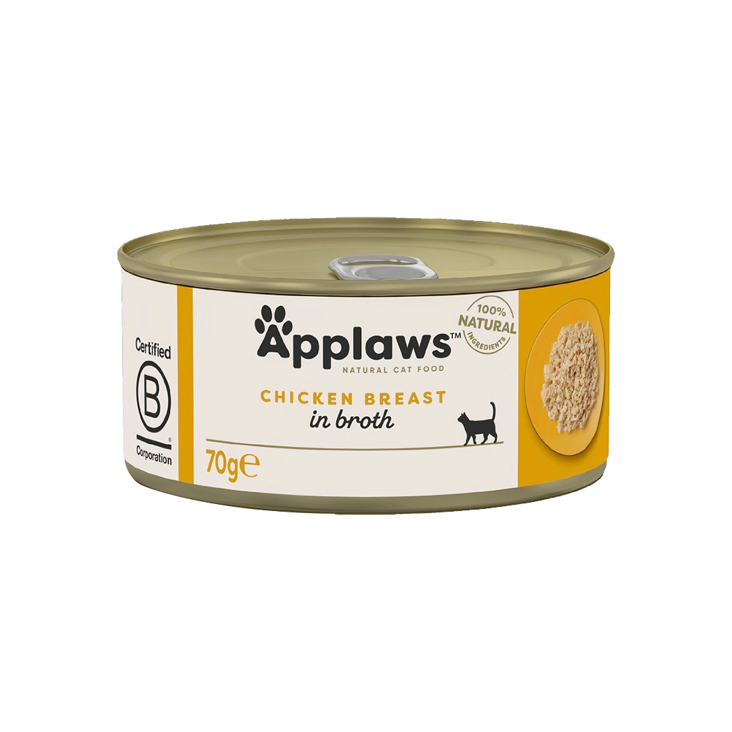 Applawz Cat Food with Chicken Breast Flavor - 70g