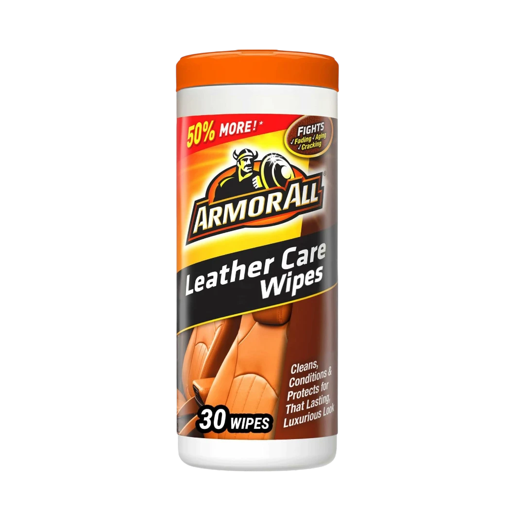 Armor All Leather Care Interior Wipes – 30 Count