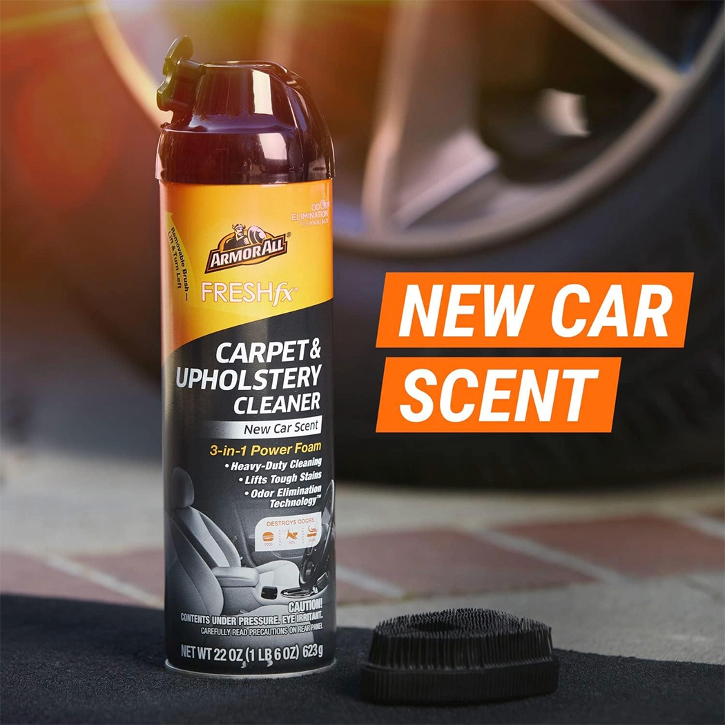Armor All Power Foam 3-in-1 Carpet & Upholstery Cleaner Fresh FX New Car – 623 g