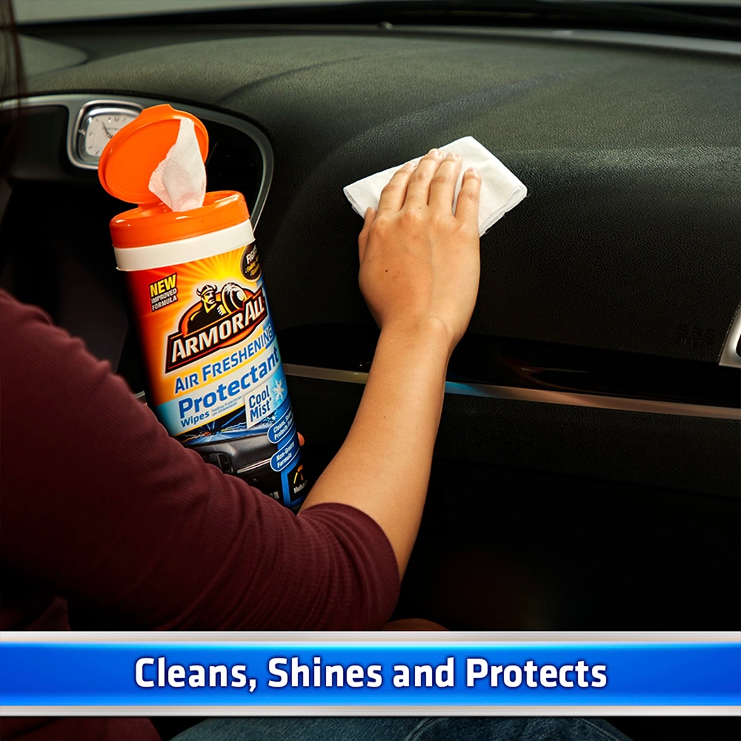 Armor All Protectant Scented Wipes Cool Mist – 25 Count