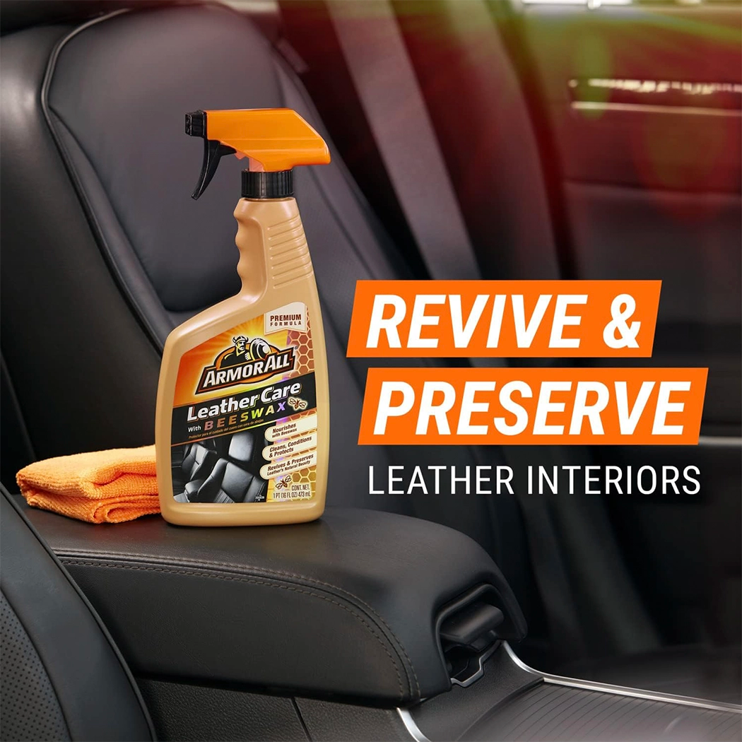 Armor All Beeswax Leather Care Spray – 473 ml