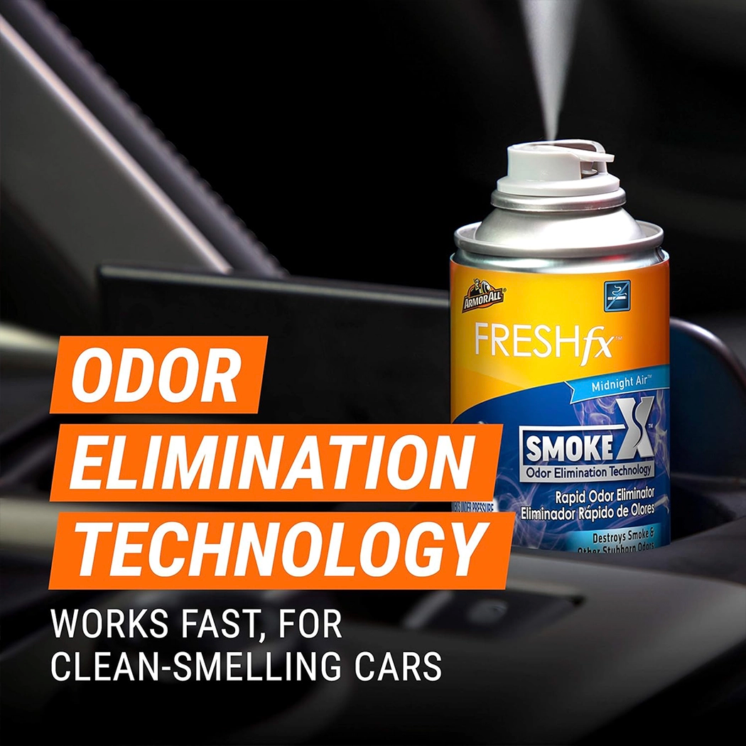 Armor All Smoke X Car Air Freshener & Odor Eliminator Midnight Air – 56 ml