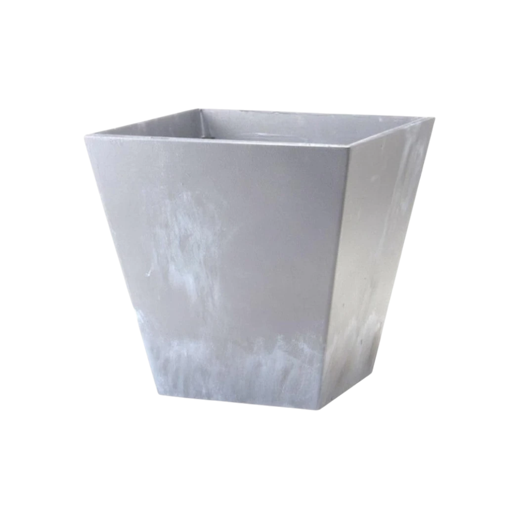 Artstoni Ella Square Planter - Black 6 Inches