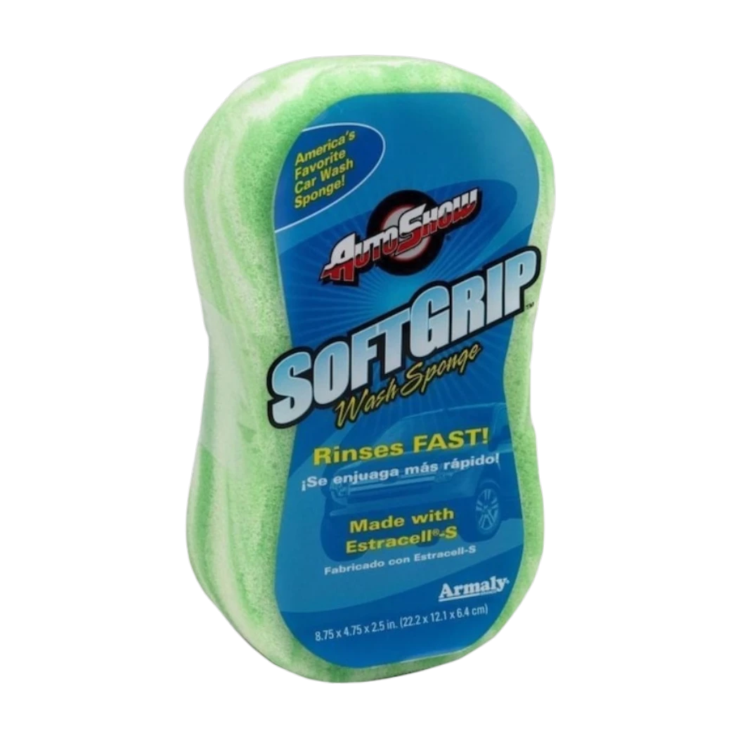 Autosho Soft Pistachio-Shaped Sponge - Green