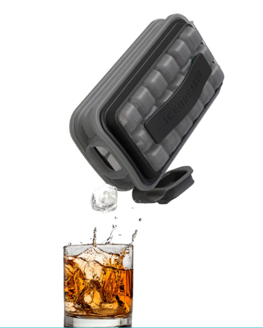 Ice Breaker Pop Silicone Ice Cube Tray No Spill