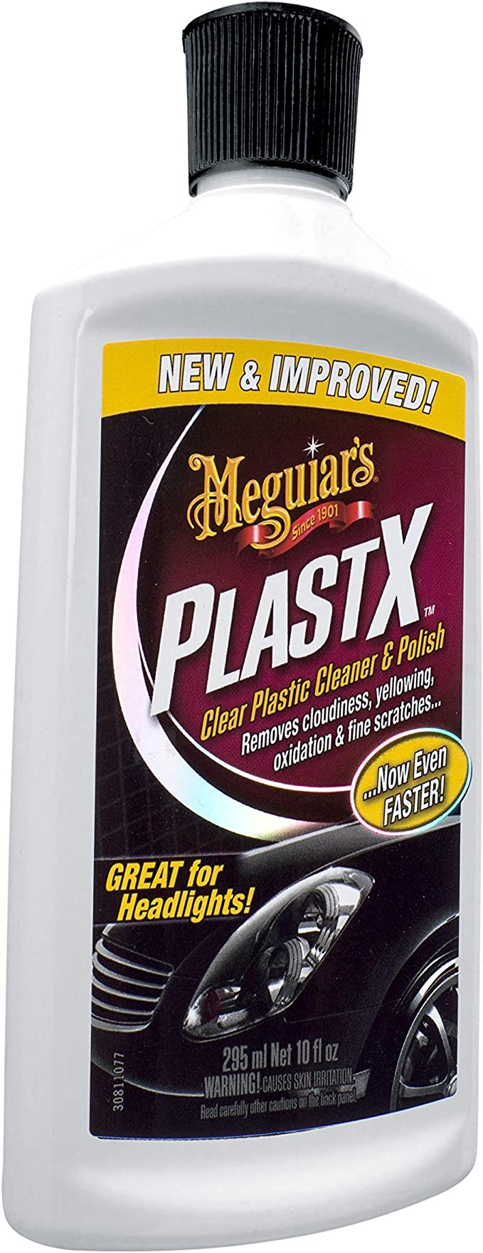 Meguiar's Plastics Cleaner and Polish, 10 oz - Clear