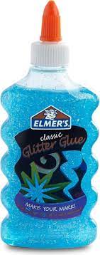 Elmer's Super Strength Glitter Glue, 6 oz - Blue