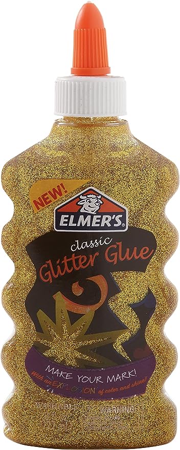 غراء سائل لامع إلمرز، 6 أونصات - أزرق