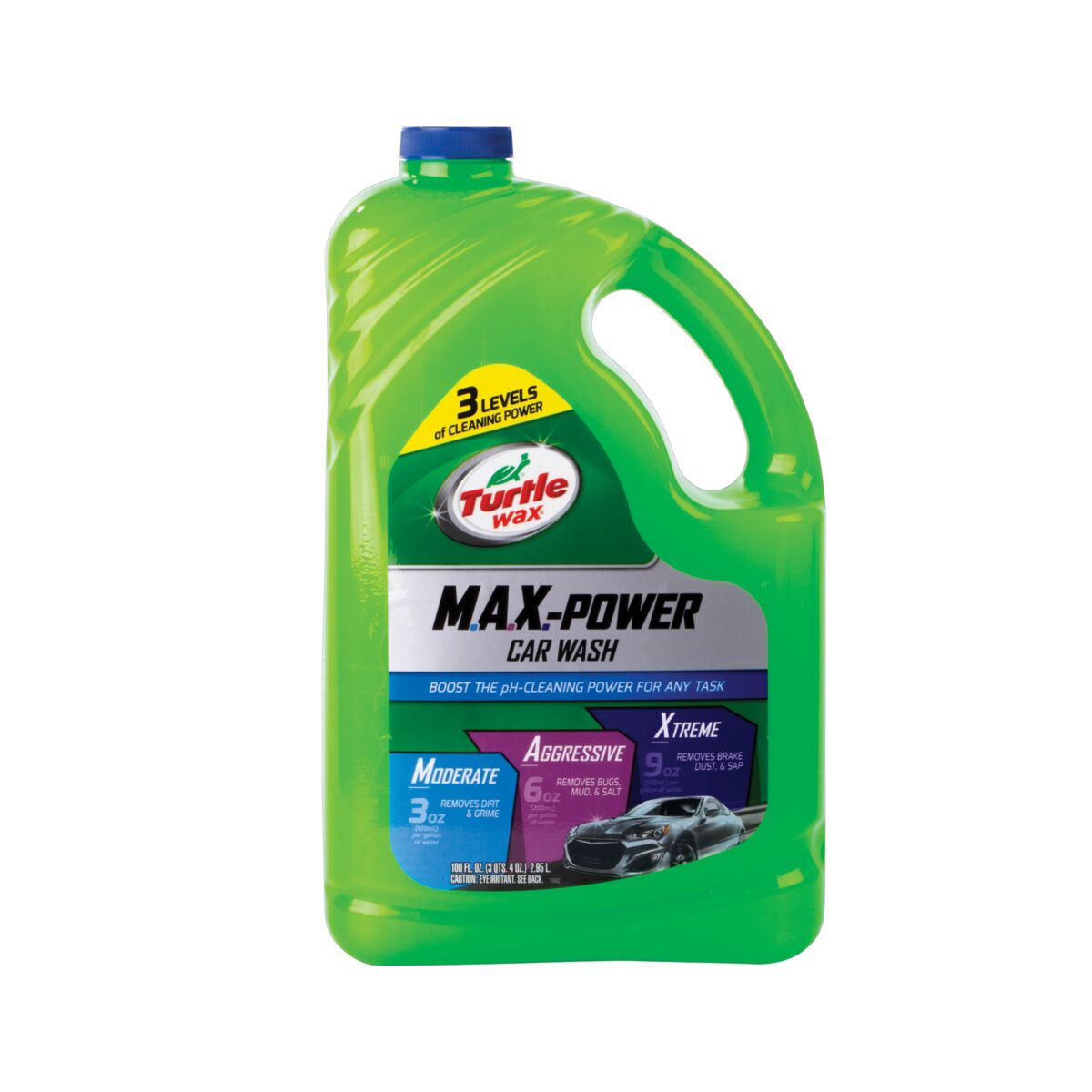 CAR WASH 2.95L MAX POWER TURTLE WAX