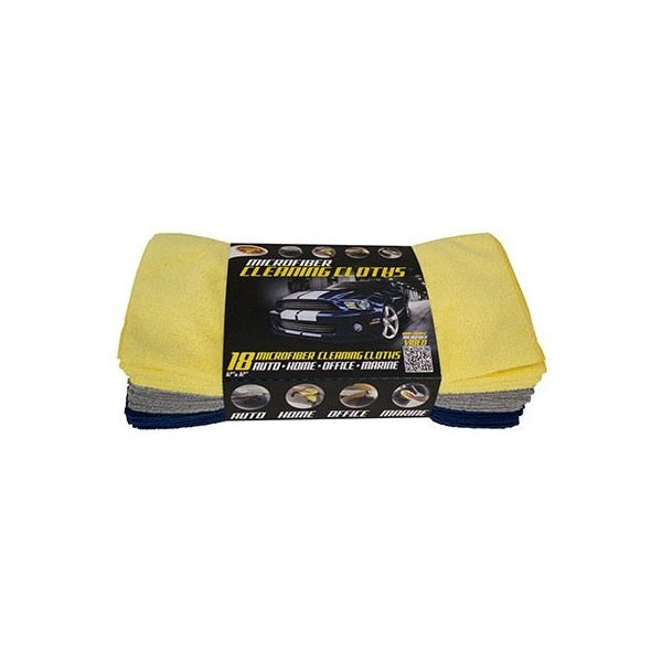 قماش ميكروفايبر من هوبكينز 12 X 12 بوصة 18 قطعة متعدد الألوان