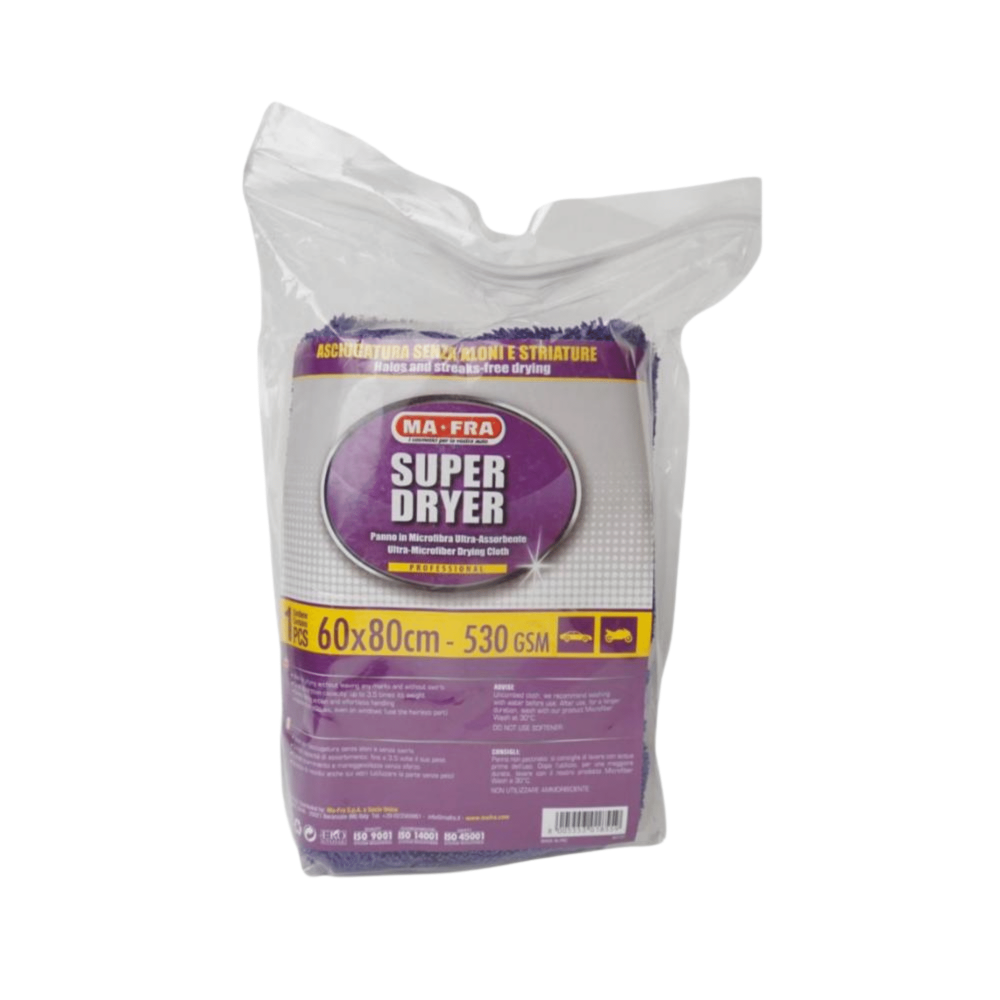 Mafra Super Dryer, Super Microfibre Cloth Maxi Size 60 x 80 cm