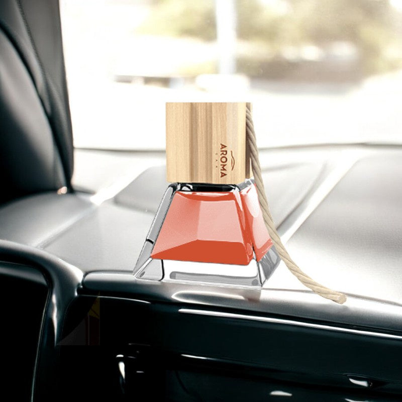 معطر هواء كريستال وود برائحة التفاح من اروما كار - 7 مل