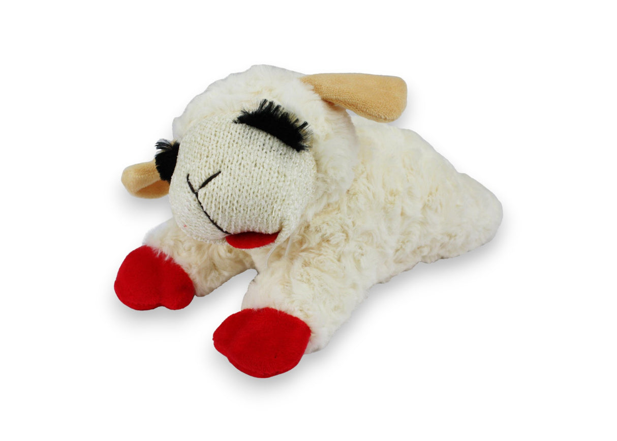10" Lamb Chop Dog Toy