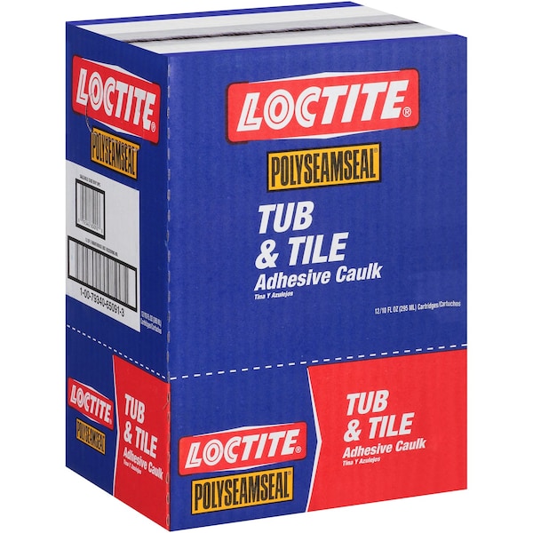 Loctite Acrylic Latex Adhesive for Tubs and Tile, 10 oz