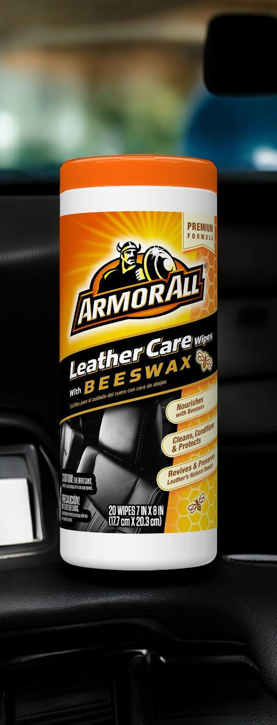 مناديل مبللة للعناية بالجلد بشمع النحل من ارمور اول - 20 قطعة