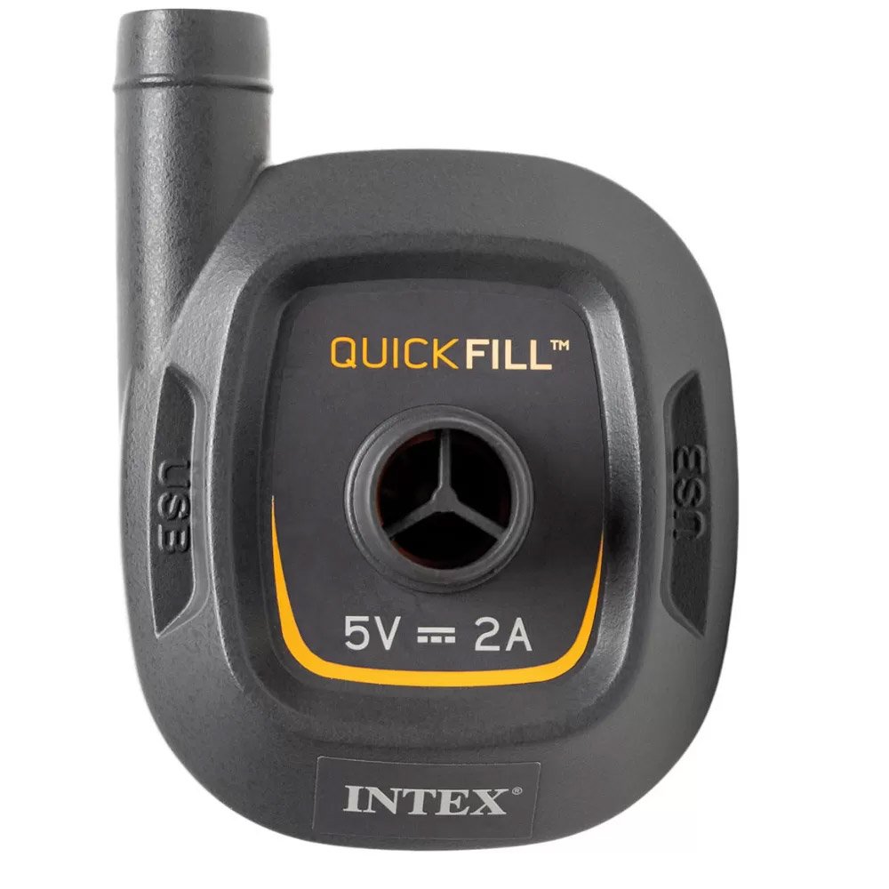 Intex USB Mini Quick Fill Air Pump - Black