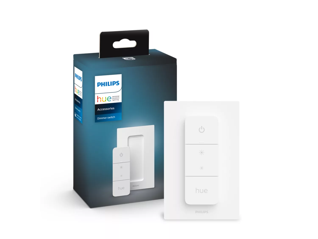 Philips Hue Wireless Dimmable Light Switch - White