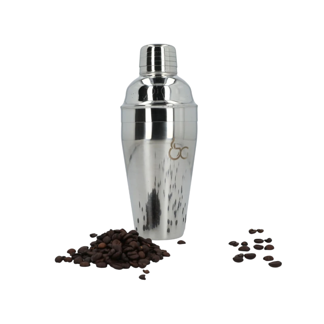 Genie Barista Stainless Steel Cocktail Shaker - 550 ml Silver