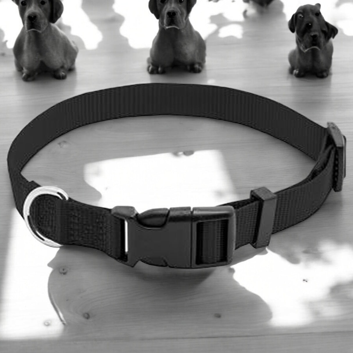 PE3/4x20 BLK Dog Collar