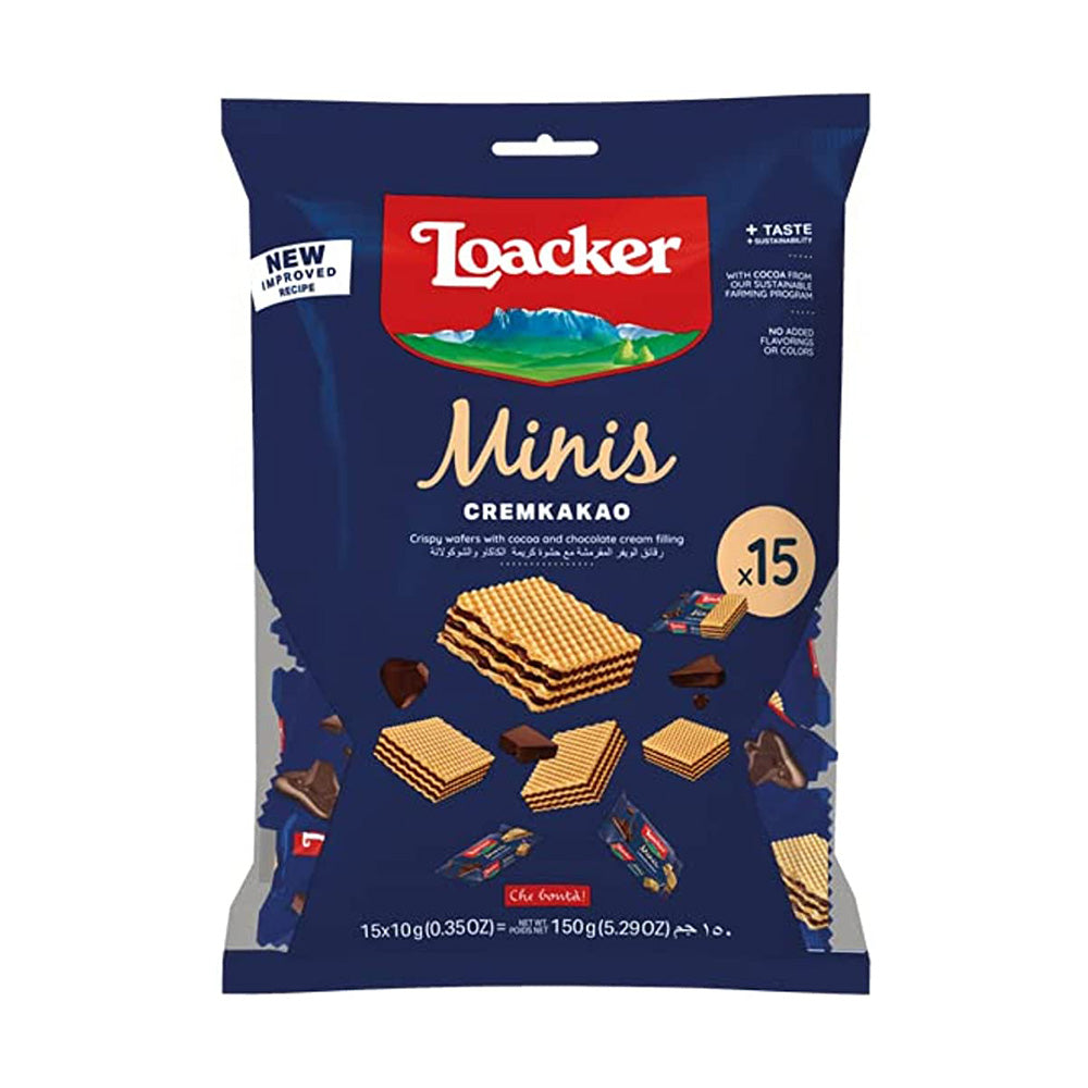 ويفر لوكر ميني بطعم الكريم كاكاو 7 قطعة - 150 جرام