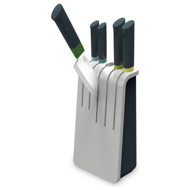 Joseph Joseph Duo Knife Block Set 5 pieces Opal