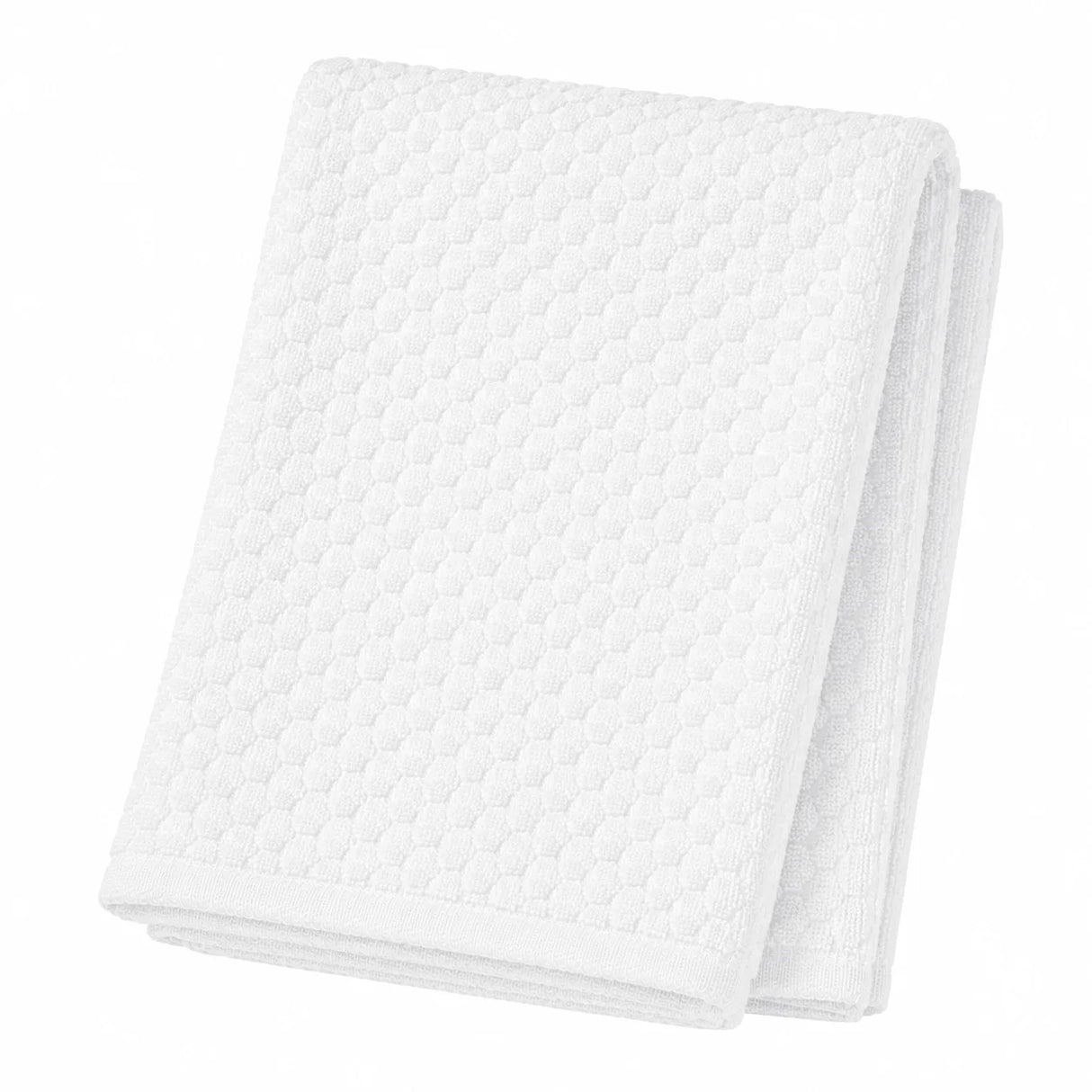 Mokitchin White Honeycomb Terry Towel - 70 x 140 cm