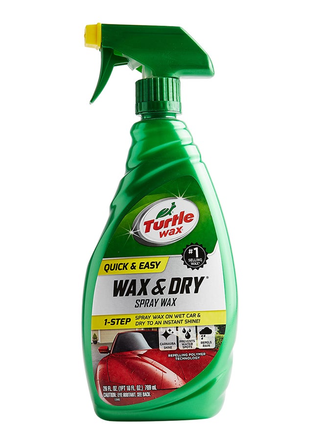 Turtle wax 1-Step Wax And Dry 26-oz.