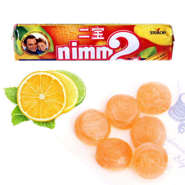 ستورك نيم2 حلوى محشوة بطعم عصير الفواكه، 50 جم - متعددة الالوان-3