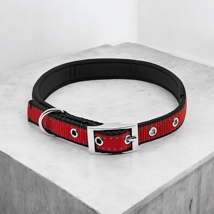 PE 1x26 BLK/RED Collar