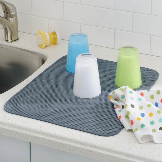 Drying Mat 18 x 16 in Microfiber Terry/Polyester