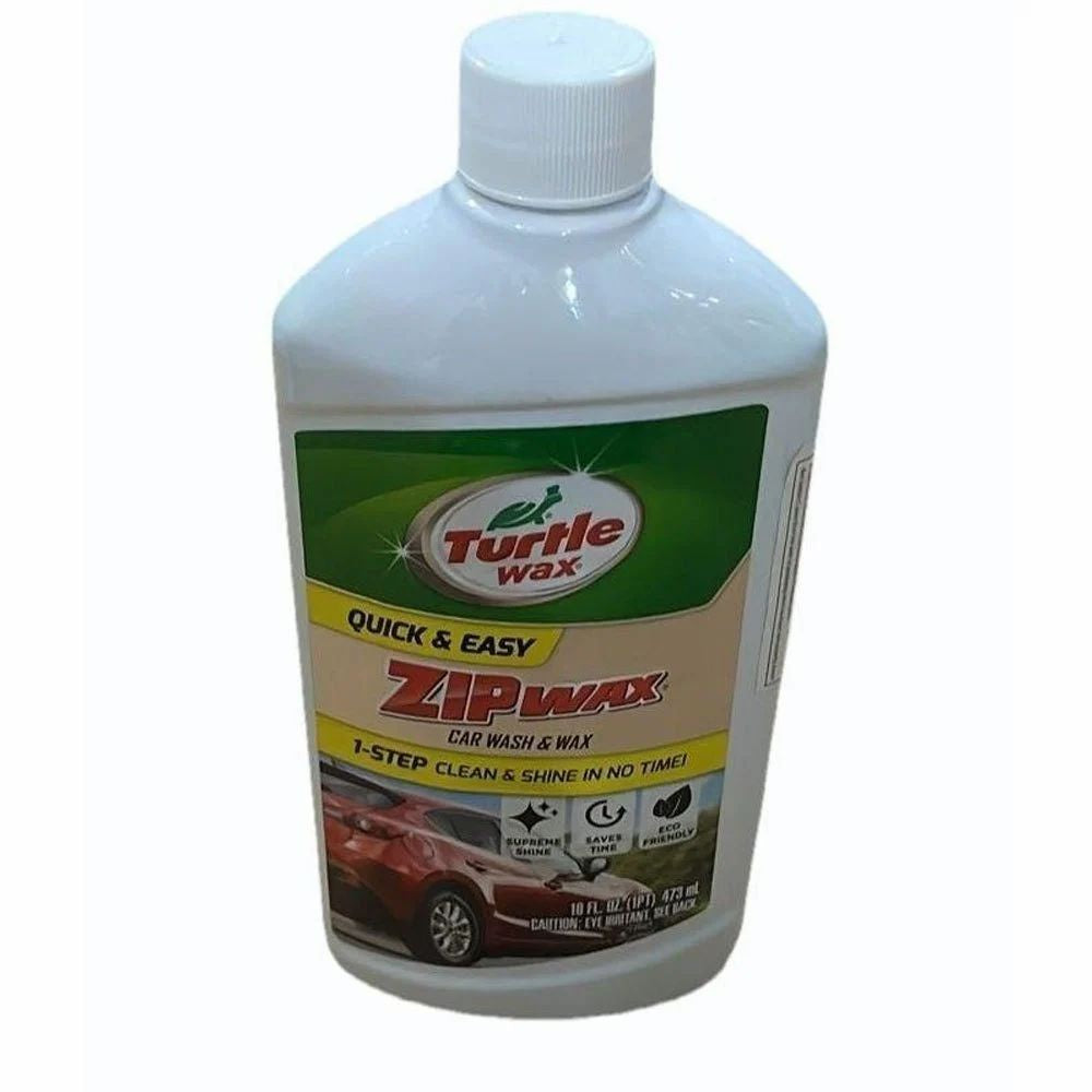 سائل شمع وغسيل السيارات كويك اند ايزي زيب واكس من تيرتل واكس - 473 مل