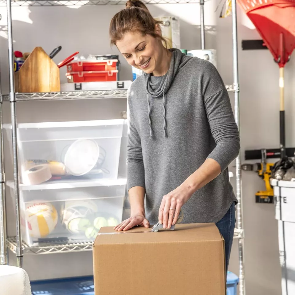 Duck Premium Tape with Dispenser, Clear, 1.88" x 22.2 Yards