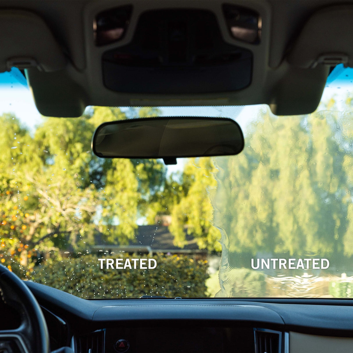 بخاخ رذاذ منظف وطارد للمطر سليك جلاس 2 في 1 من تيرتل واكس - 591 مل