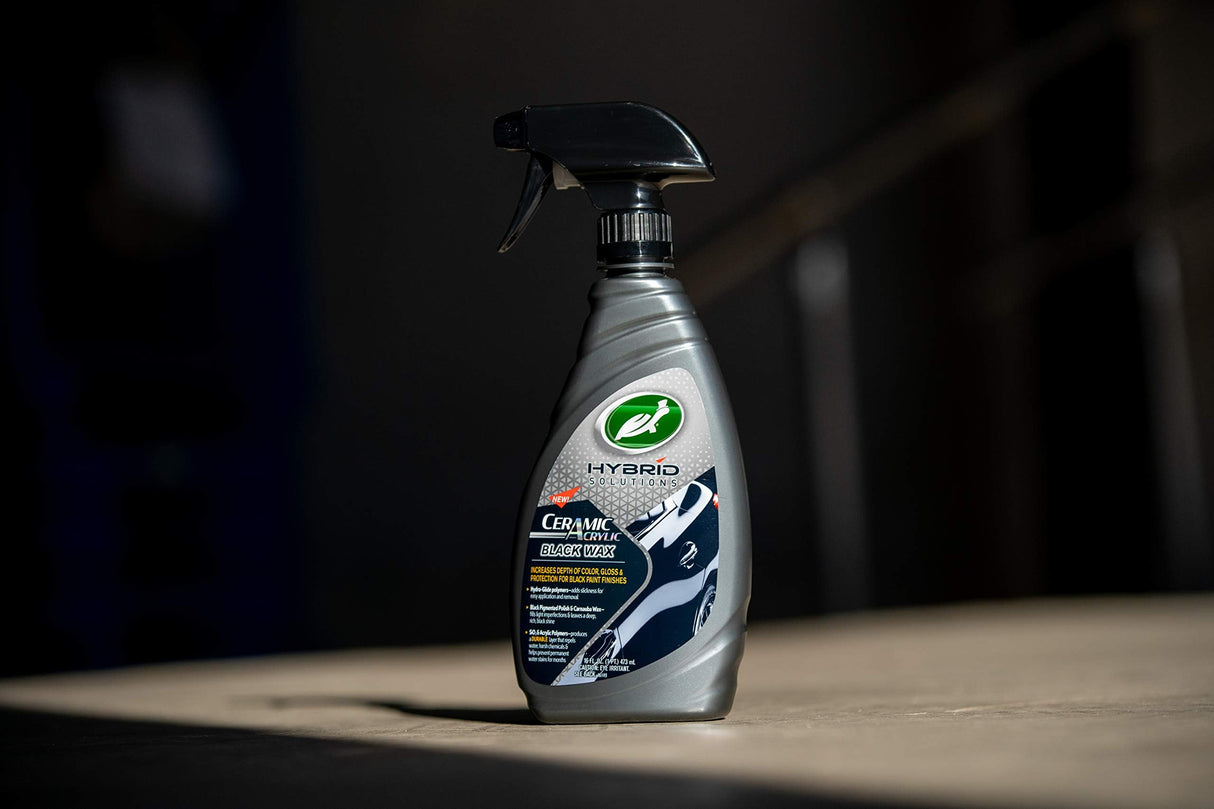 شمع سيراميك اكريليك للسيارات السوداء هايبر سوليوشنز من تيرتل واكس - 473 مل