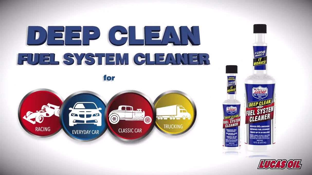 منظف نظام الوقود ديب كلين من لوكاس أويل - 473 مل