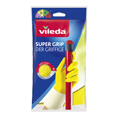 Vileda Gloves-Supergrip - medium