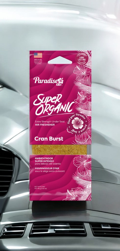 معطر هواء سوبر اورجانيك برائحة كران بيرست من بارادايس اير، 46 جرام - 6 قطع