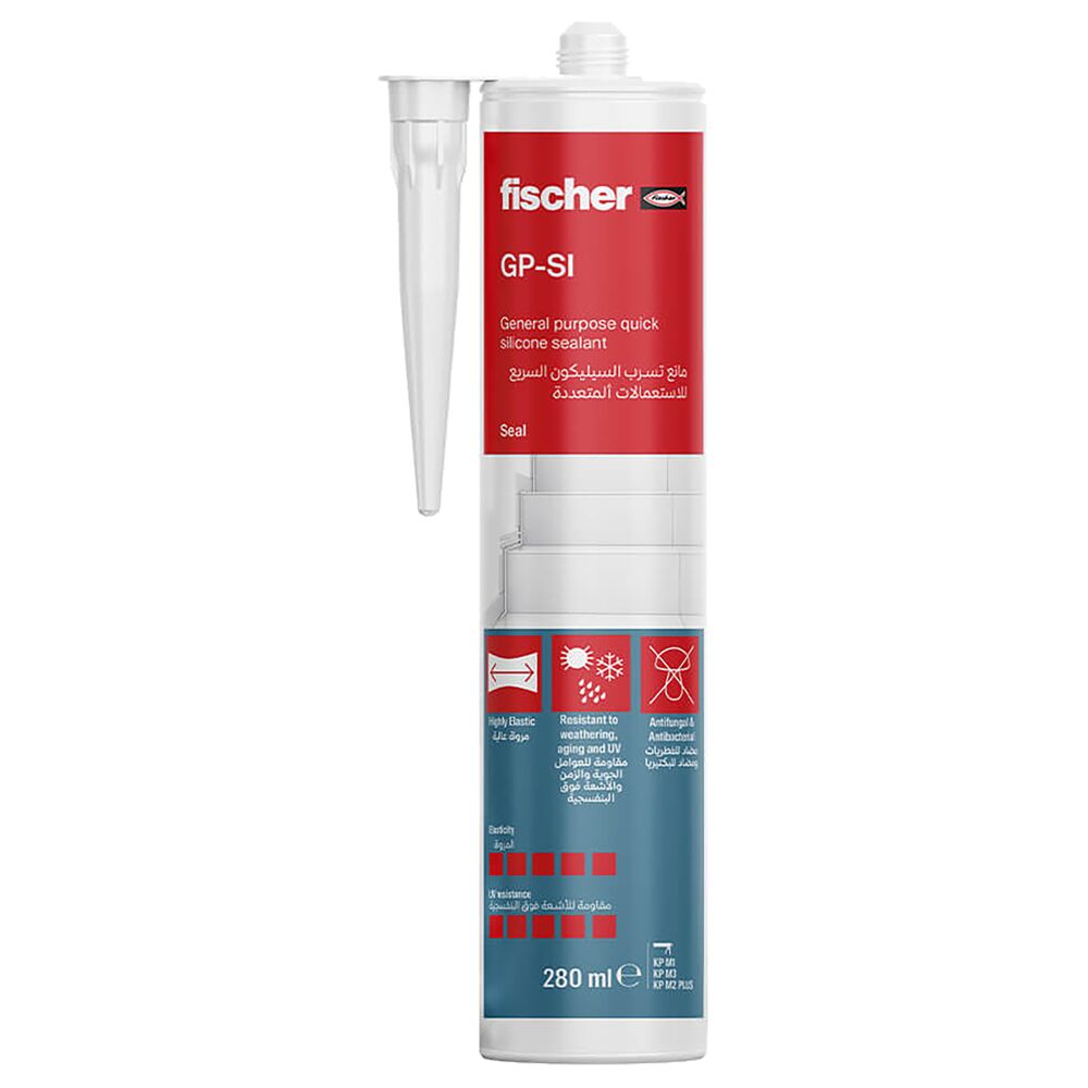 Fischer GP Silicone Sealant White