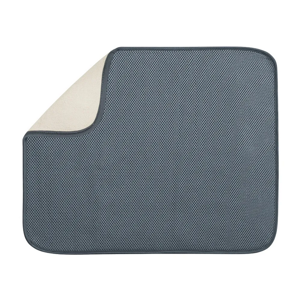 Drying Mat 18 x 16 in Microfiber Terry/Polyester
