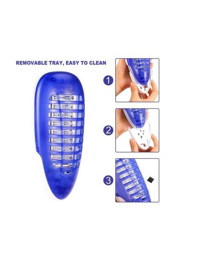 ديمو صاعق حشرات كهربائي، 4 وات - أزرق-3