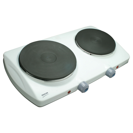 Sencor Double Electric Hob, 2250W - White