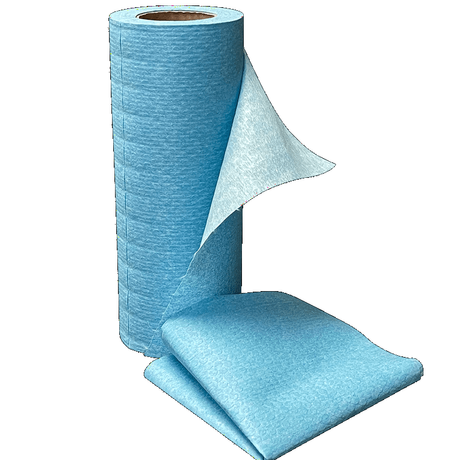 Intex Supply Cloth-Like Shop Towels, 75 Count - Blue