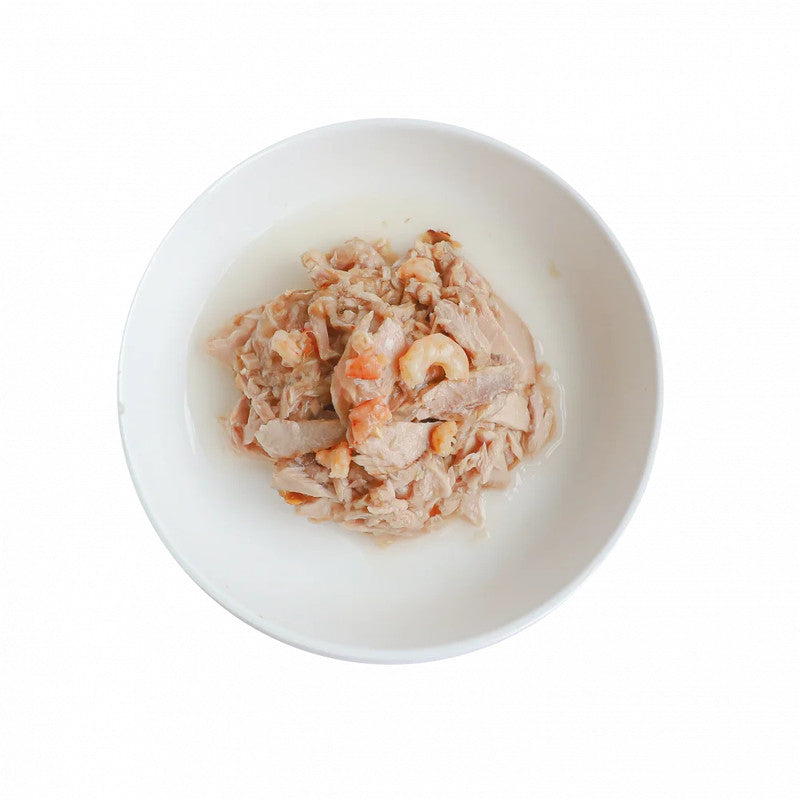 طعام للقطط كيت كات بطعم التونة وروبيان - 80 جرام-2