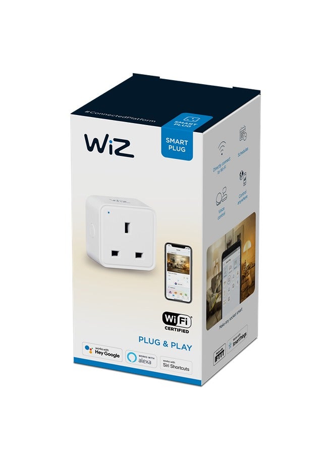 Wizz Smart Plug Type G Wi-Fi - White