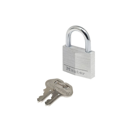 Master Lock Aluminum Padlock, Silver