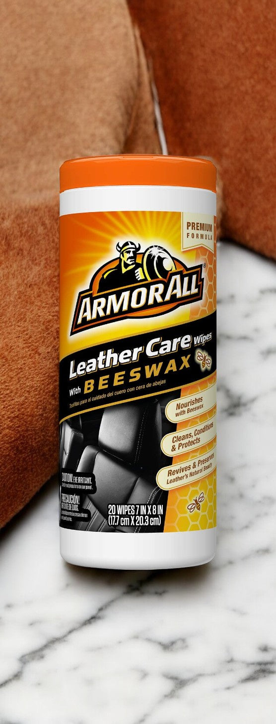 مناديل مبللة للعناية بالجلد بشمع النحل من ارمور اول - 20 قطعة