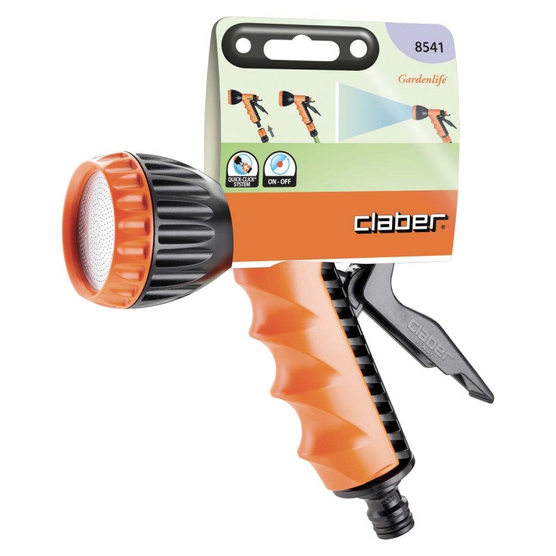 Claber Plastic Garden Gun, Orange - Model 8541